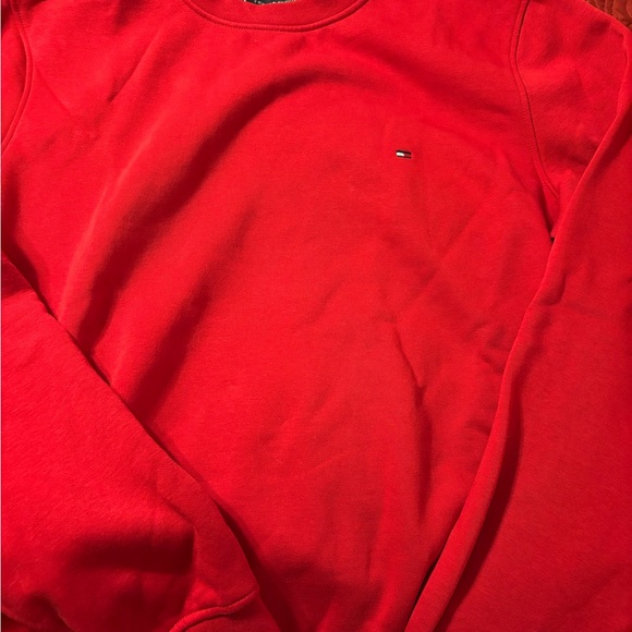 Tommy Hilfiger Classic Red Crewneck - Picture 1 of 3